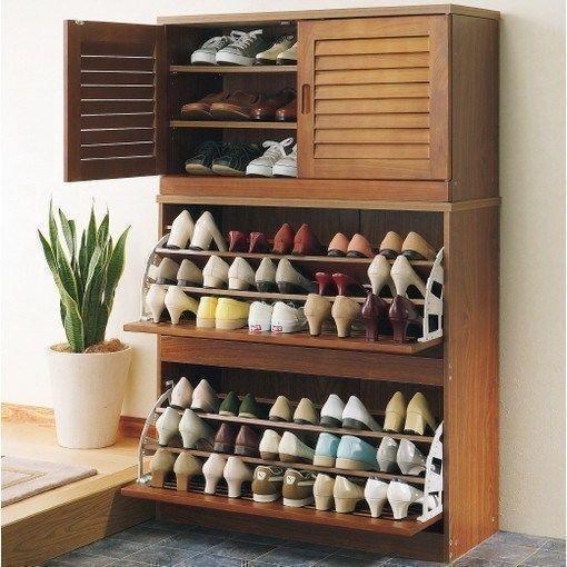 шкаф-калошница для хранения летней обуви